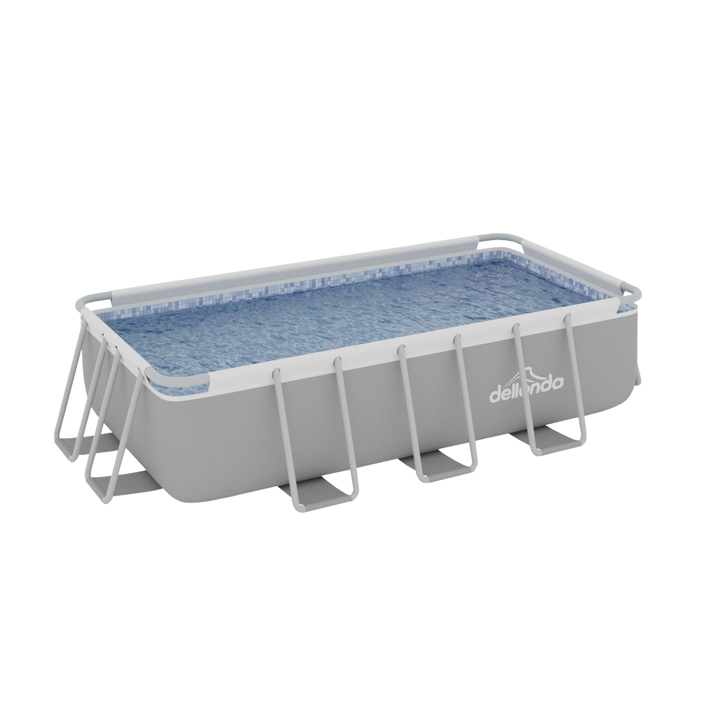 Deluxe Steel Frame Swimming Pool with Filter Pump 13ft DL21