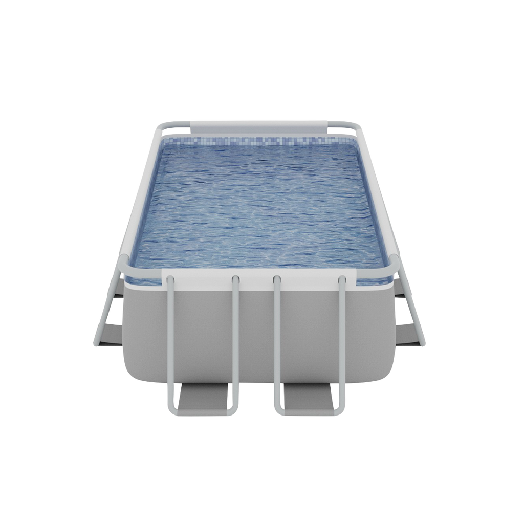 Deluxe Steel Frame Swimming Pool with Filter Pump 13ft DL21