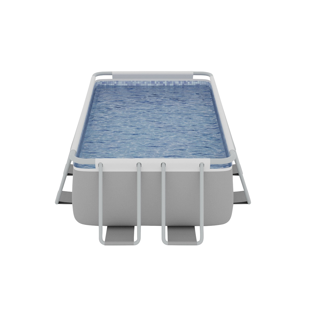 Deluxe Steel Frame Swimming Pool with Filter Pump 13ft DL21