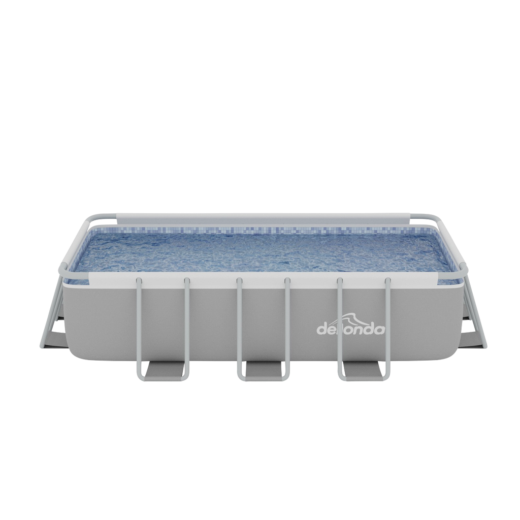 Deluxe Steel Frame Swimming Pool with Filter Pump 13ft DL21