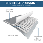 Deluxe Steel Frame Swimming Pool with Filter Pump 18ft DL22