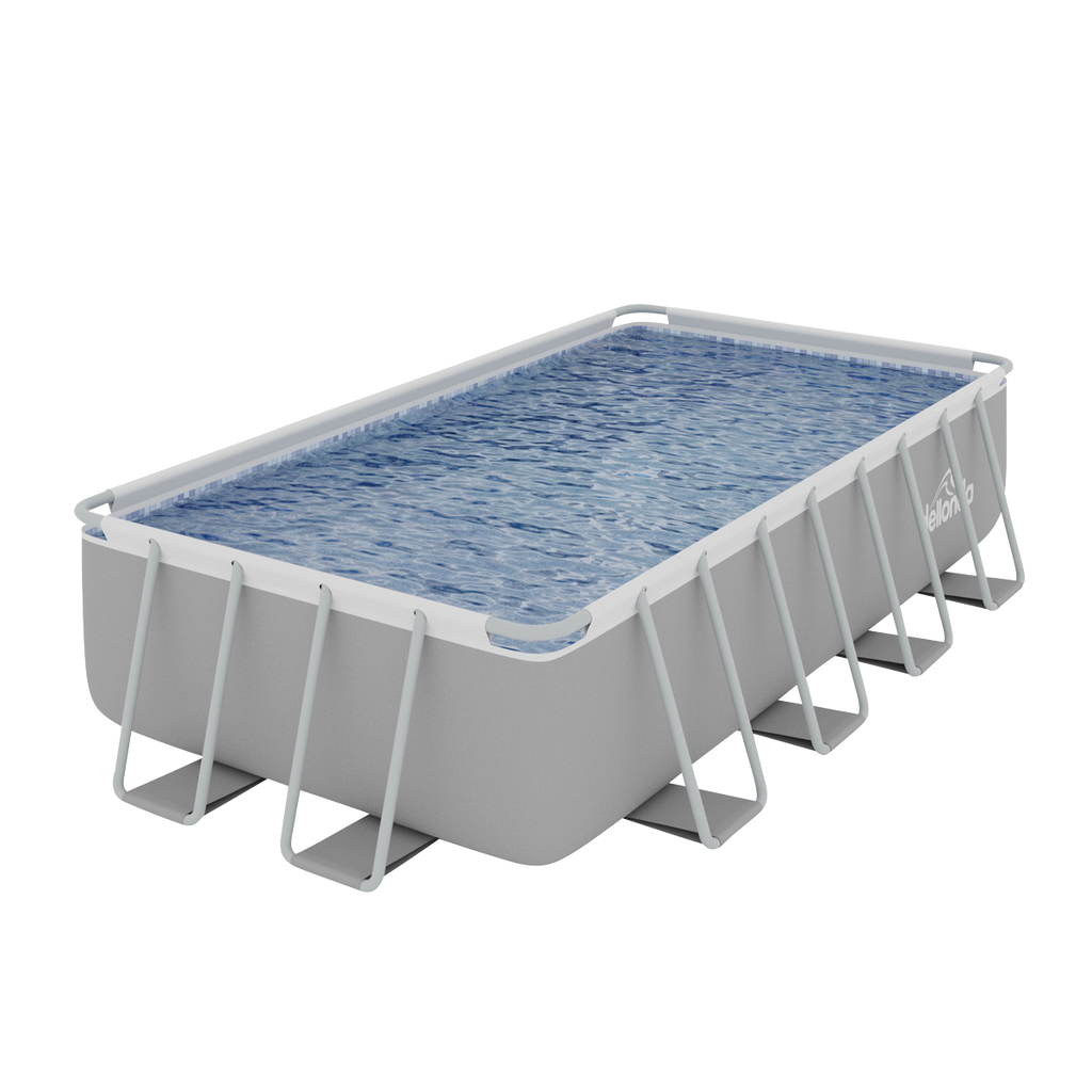 Deluxe Steel Frame Swimming Pool with Filter Pump 18ft DL22