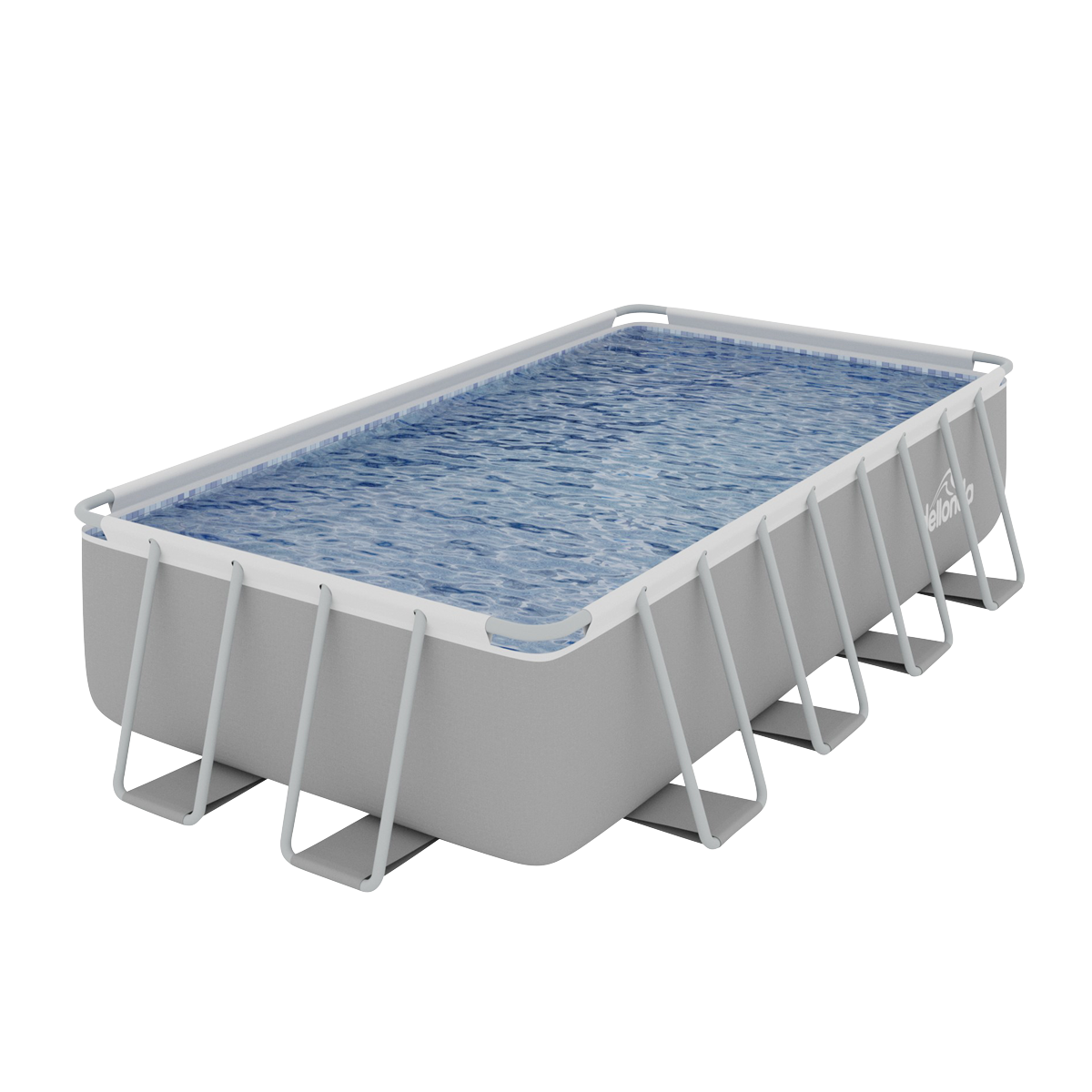 Deluxe Steel Frame Swimming Pool with Filter Pump 18ft DL22