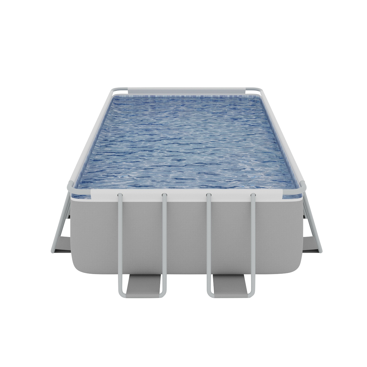 Deluxe Steel Frame Swimming Pool with Filter Pump 18ft DL22