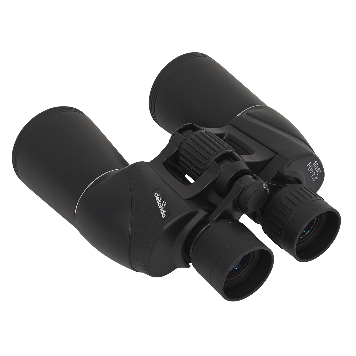 Porro Prism BAK4 Binoculars with Case & Lens Caps 10x50mm DL2