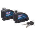 Motorcycle Alarm Disc Lock - Pair DL5052