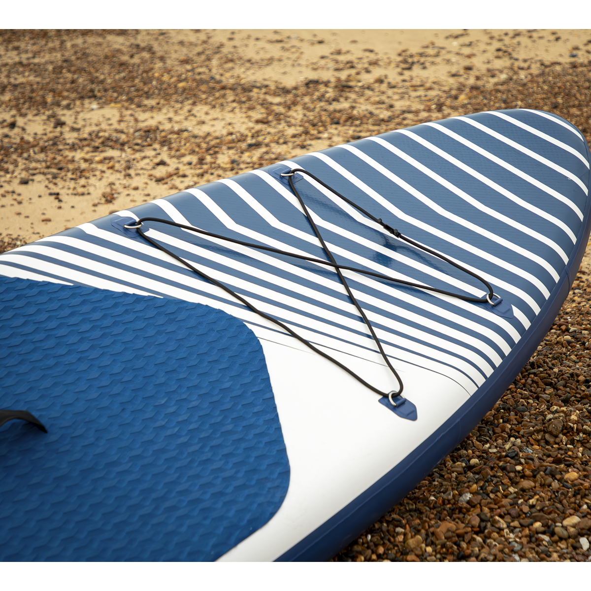 Inflatable Stand-Up Paddle Board 10'2" - Dark Blue/White DL153