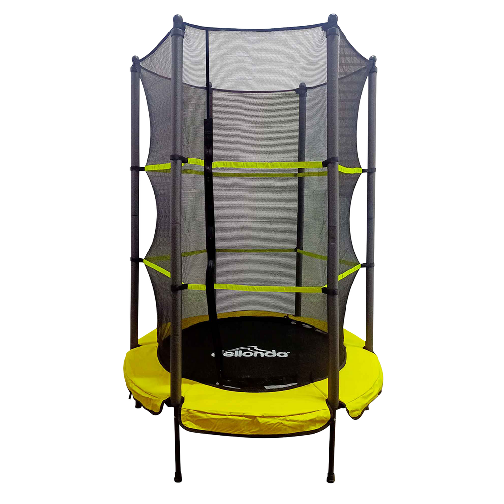 Mini Trampoline with Safety Enclosure Net 4.6ft DL65
