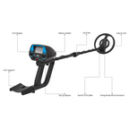 Lightweight Metal Detector with High Accuracy Pinpoint Function DL6