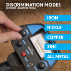 Lightweight Metal Detector with High Accuracy Pinpoint Function DL6