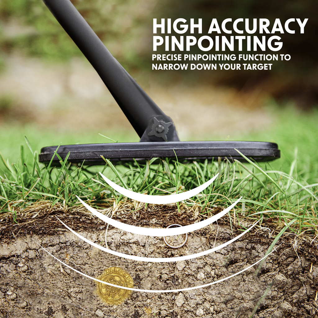 Lightweight Metal Detector with High Accuracy Pinpoint Function DL6
