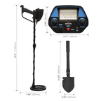 Lightweight Metal Detector with High Accuracy Pinpoint Function DL6