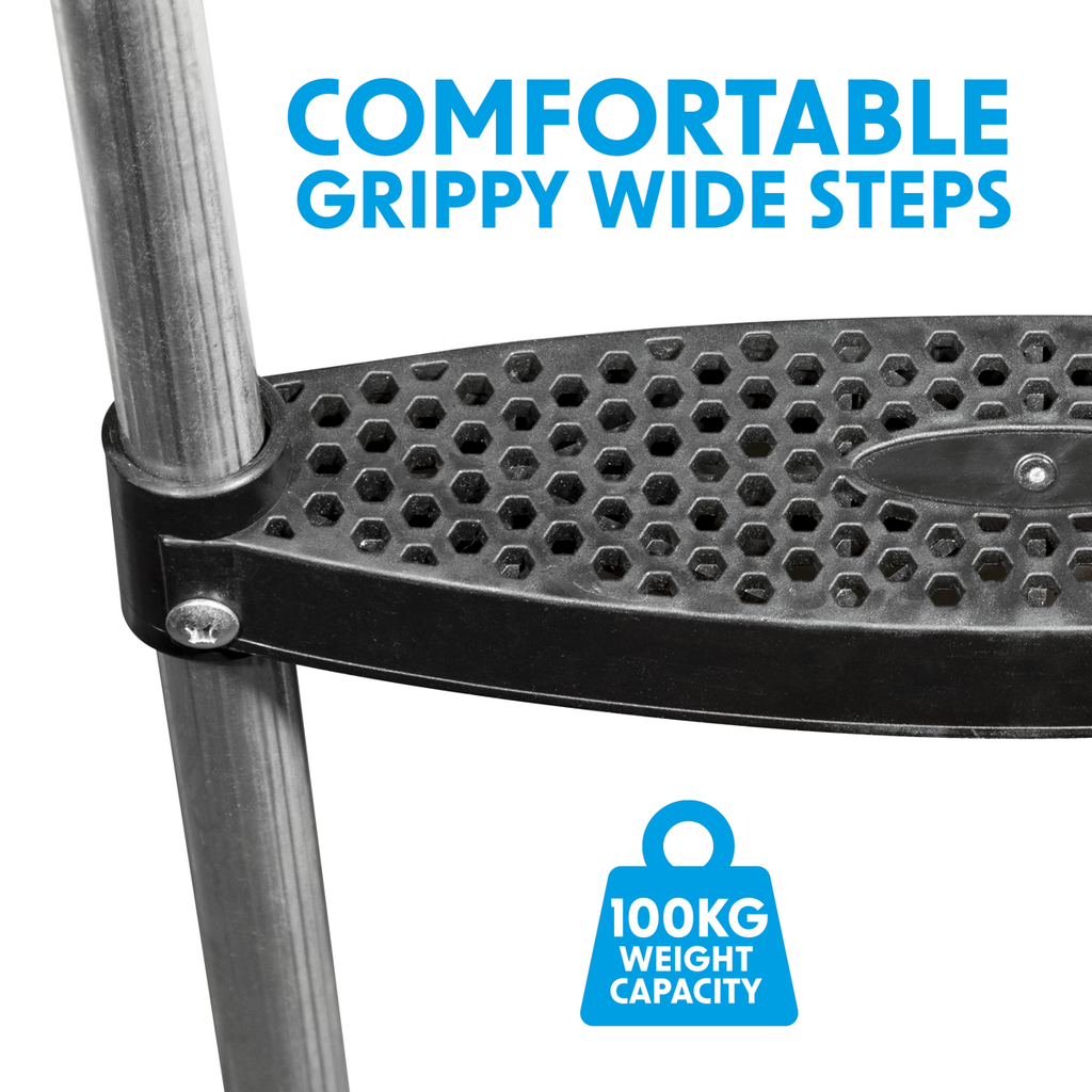3-Step Trampoline Ladder for 12ft Trampolines DL72