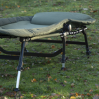 Adjustable Bedchair with Fleece Mattress & Pillow DL77