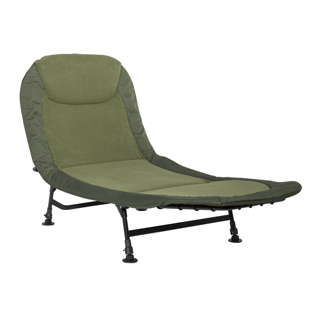 Adjustable Bedchair with Fleece Mattress & Pillow DL77