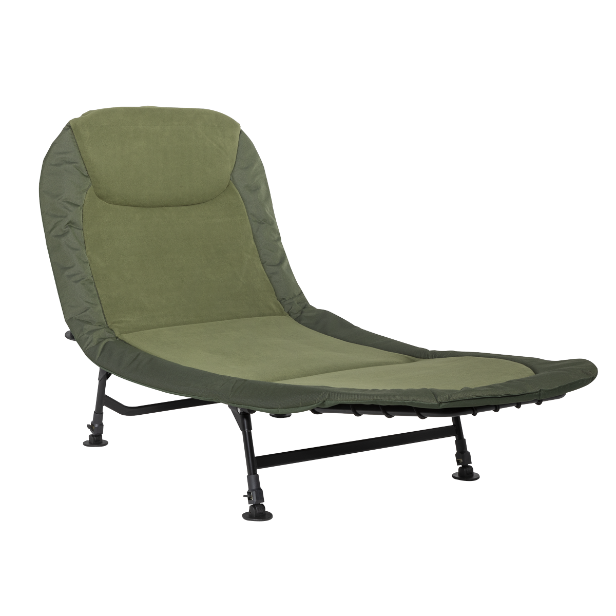 Adjustable Bedchair with Fleece Mattress & Pillow DL77