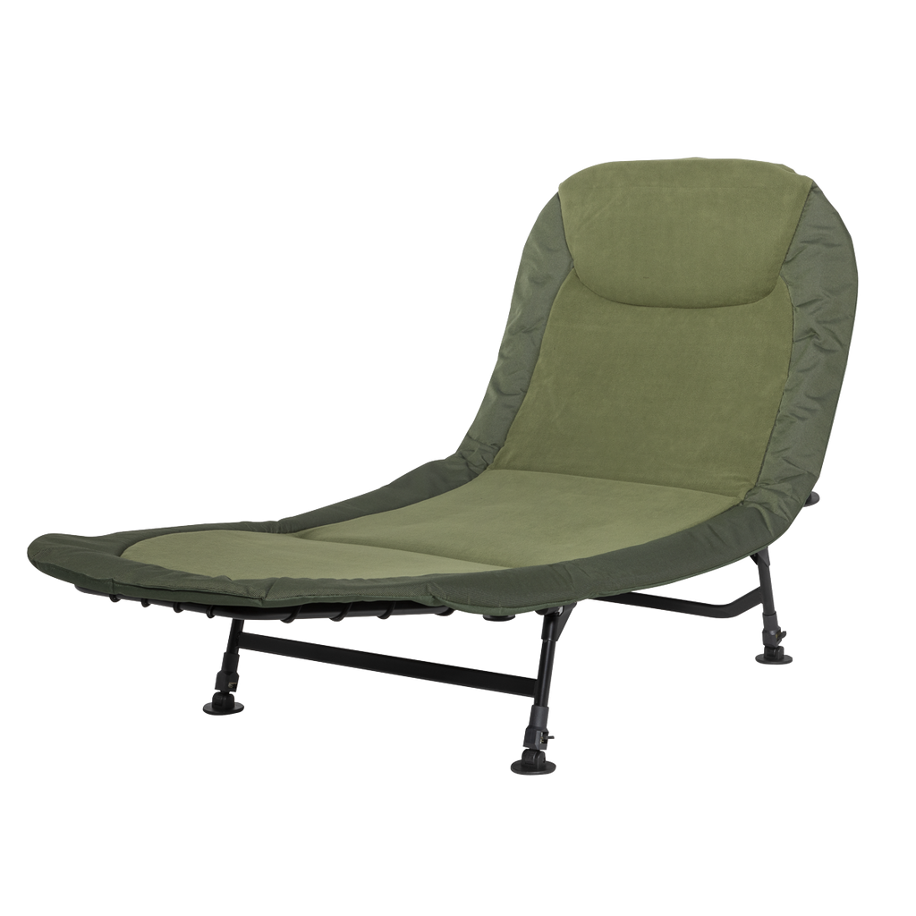 Adjustable Bedchair with Fleece Mattress & Pillow DL77