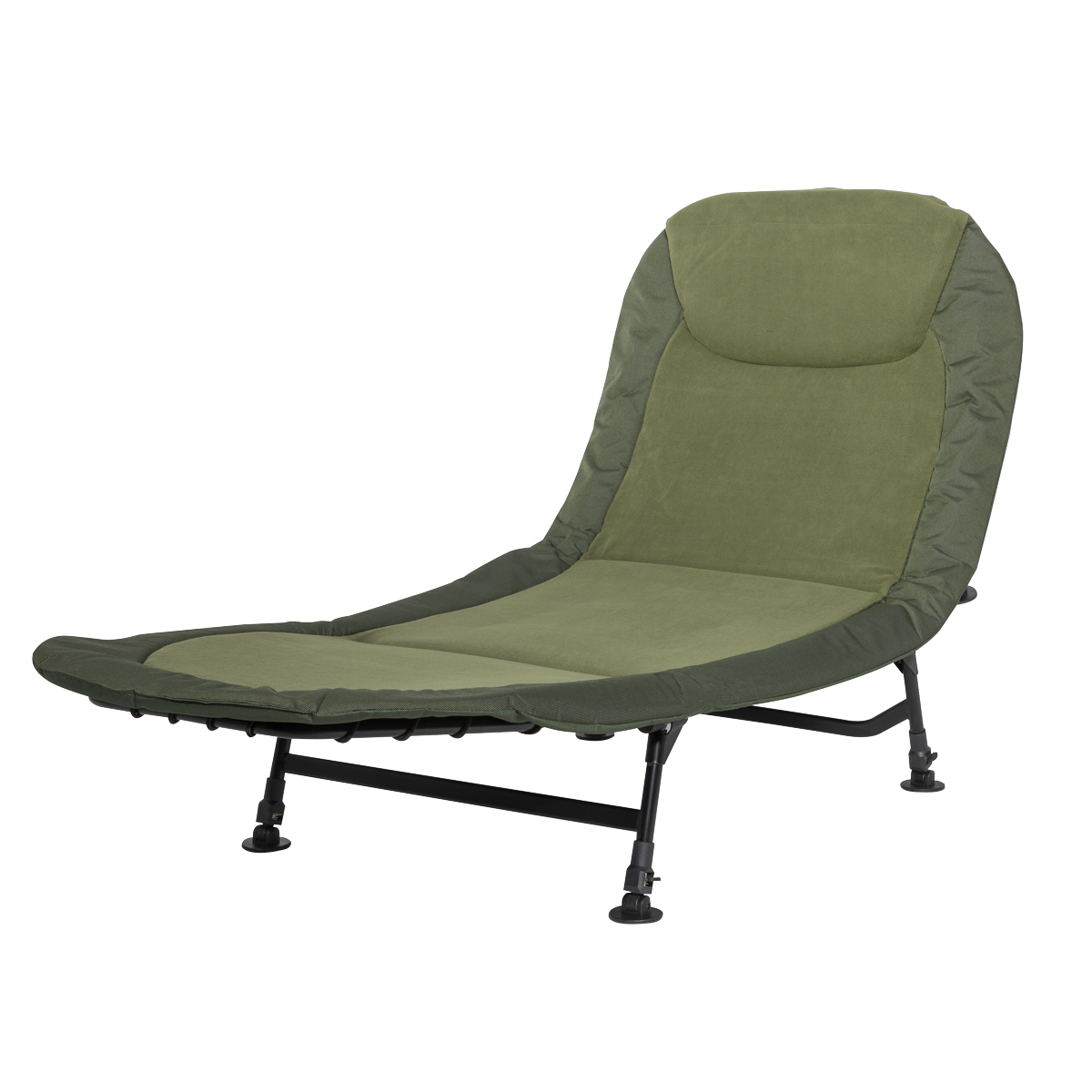 Adjustable Bedchair with Fleece Mattress & Pillow DL77