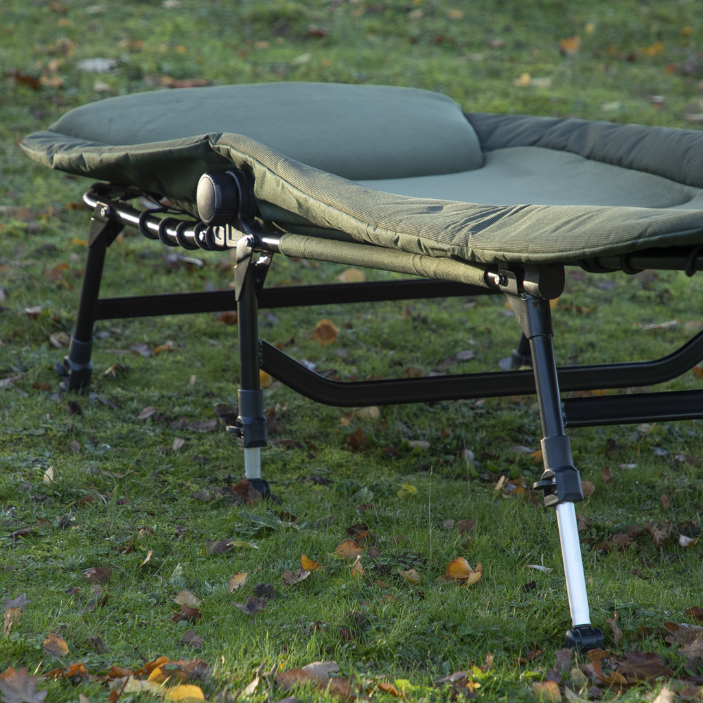 Adjustable Bedchair with Fleece Mattress & Pillow DL78