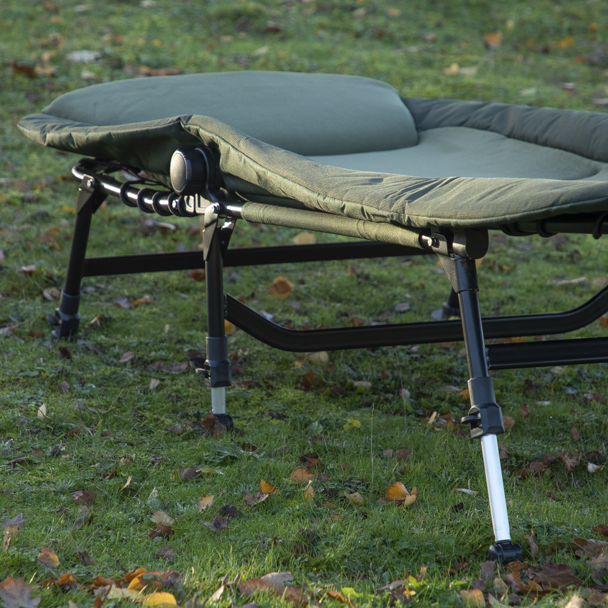 Adjustable Bedchair with Fleece Mattress & Pillow DL78