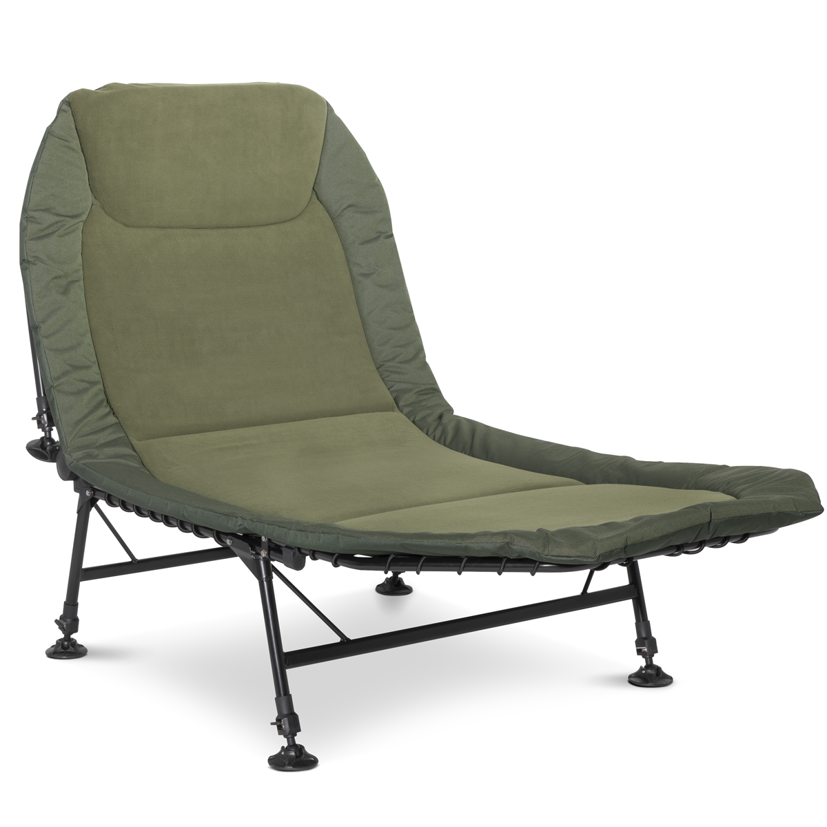 Adjustable Bedchair with Fleece Mattress & Pillow DL78