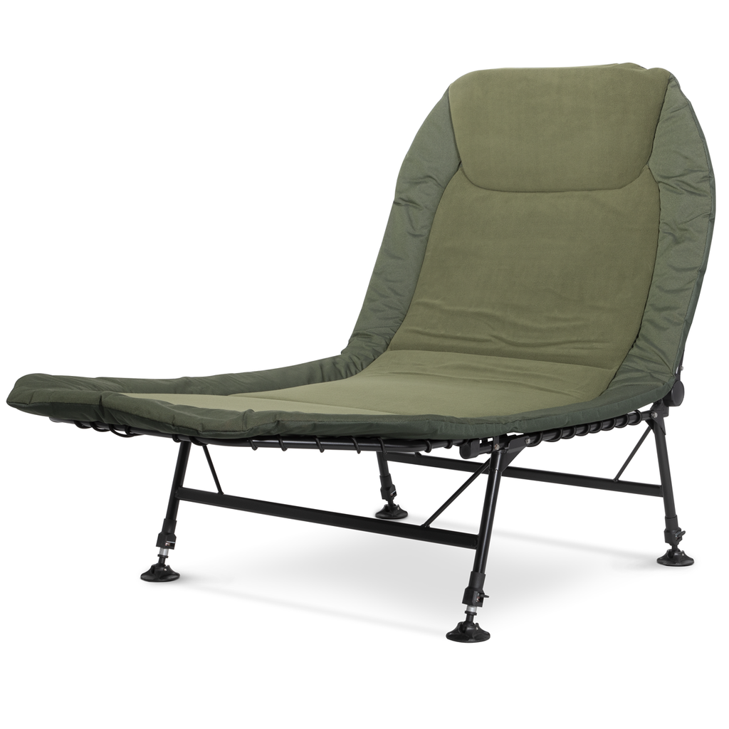 Adjustable Bedchair with Fleece Mattress & Pillow DL78