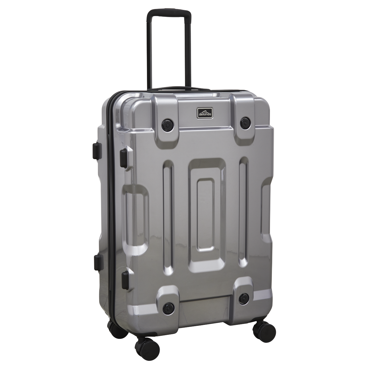 Lightweight ABS Luggage Set 3pc - Silver DL9