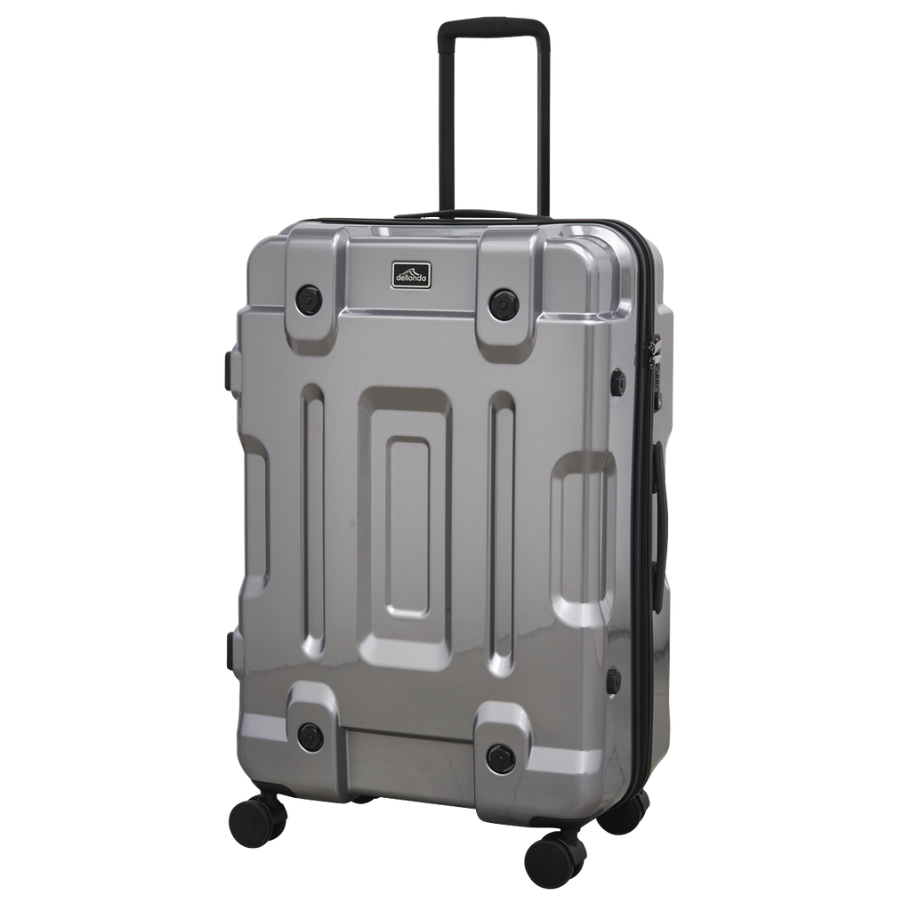 Lightweight ABS Luggage Set 3pc - Silver DL9