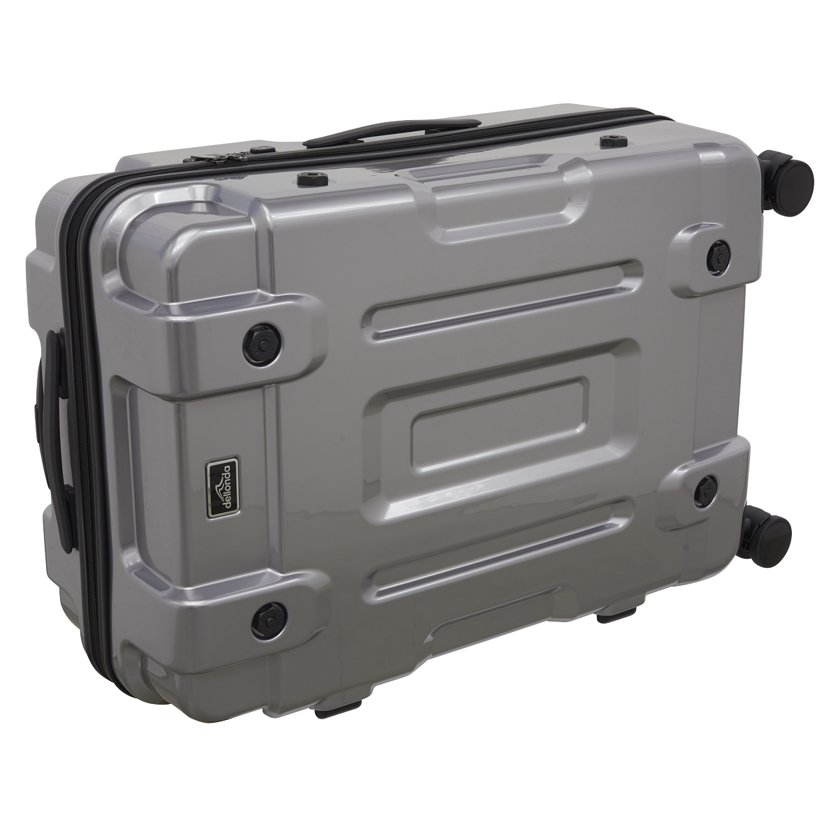 Lightweight ABS Luggage Set 3pc - Silver DL9