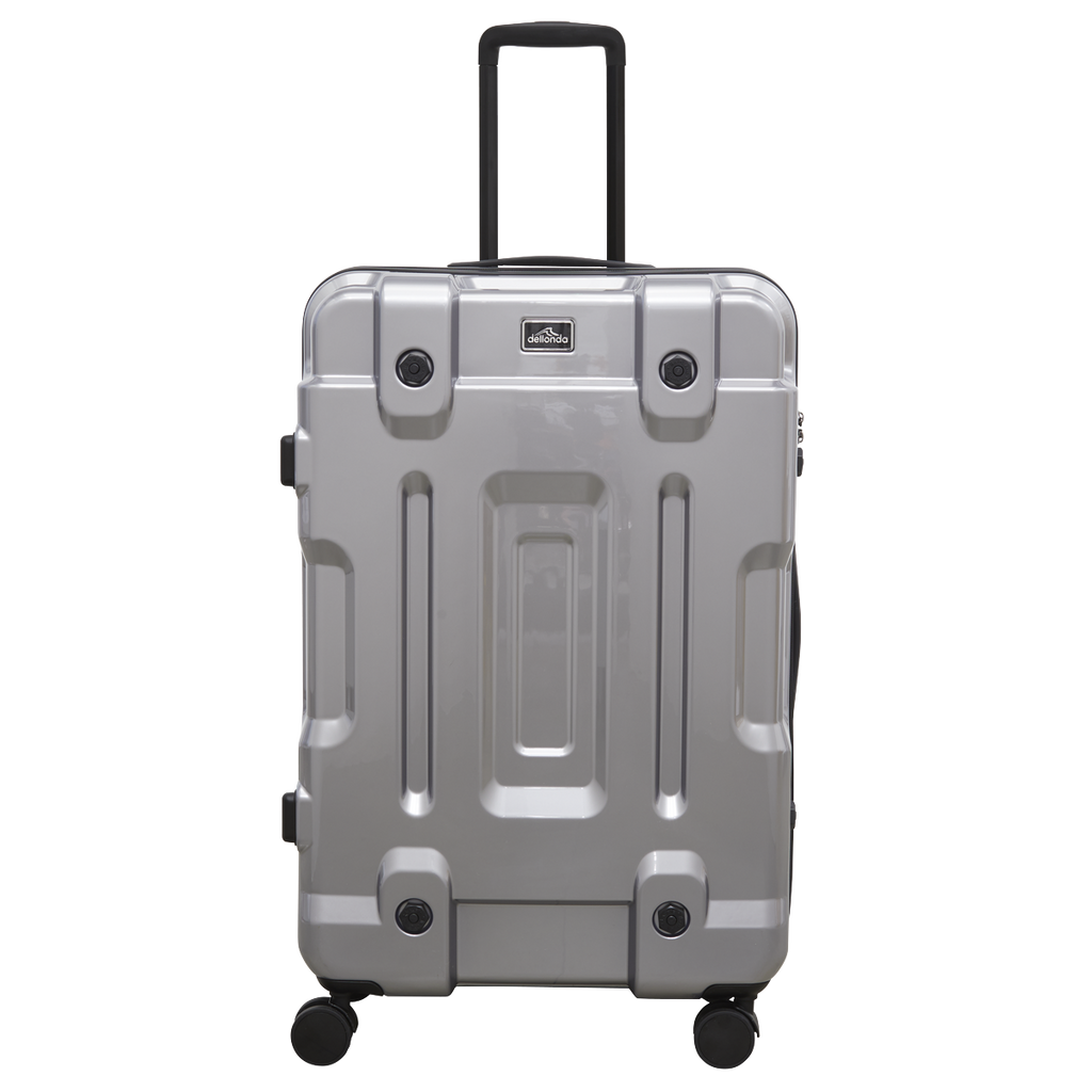 Lightweight ABS Luggage Set 3pc - Silver DL9