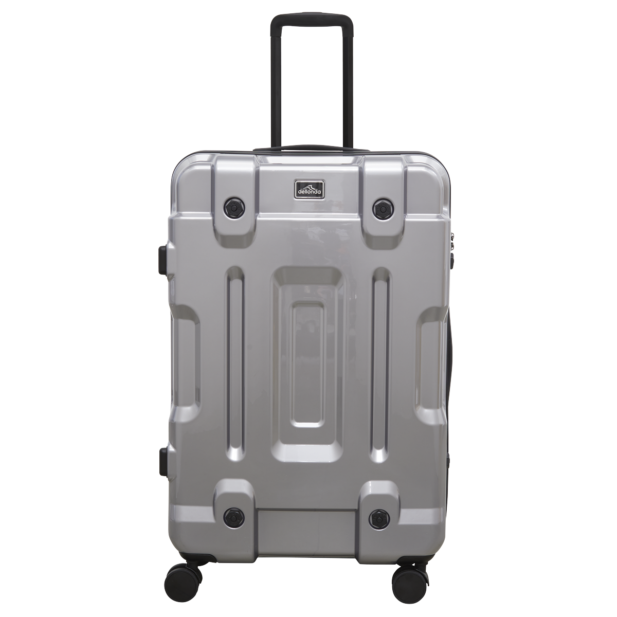 Lightweight ABS Luggage Set 3pc - Silver DL9