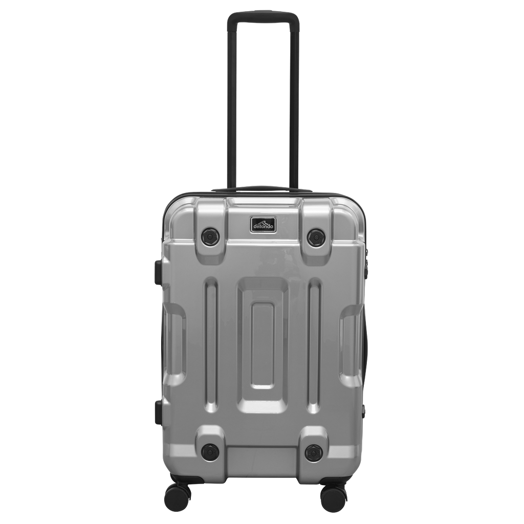 Lightweight ABS Luggage Set 3pc - Silver DL9