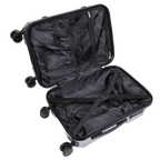 Lightweight ABS Luggage Set 3pc - Silver DL9