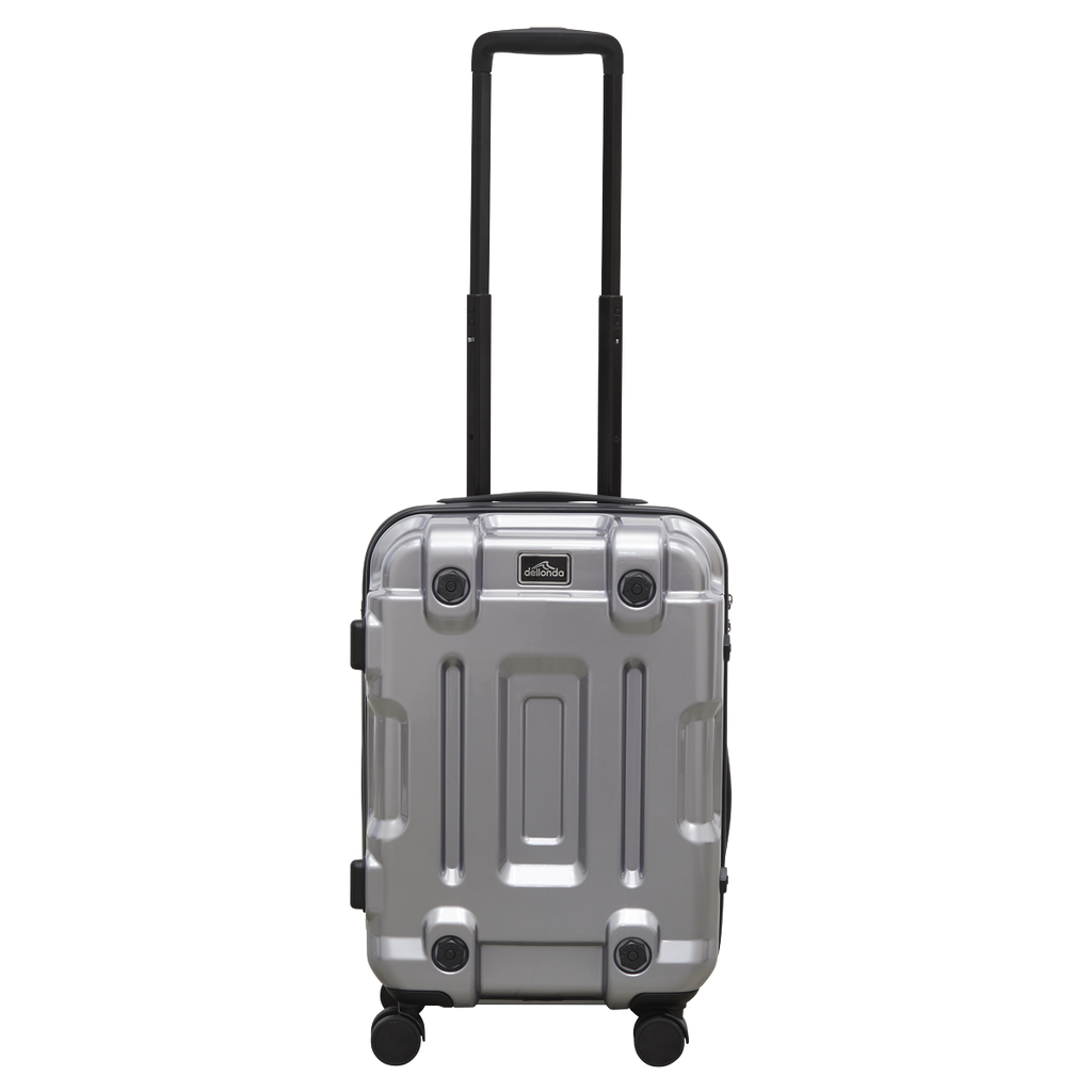 Lightweight ABS Luggage Set 3pc - Silver DL9