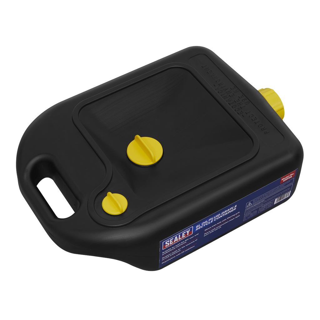 Oil/Fluid Drain & Recycle Container 6L DRP06