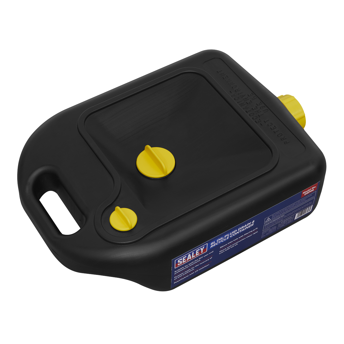 Oil/Fluid Drain & Recycle Container 6L DRP06
