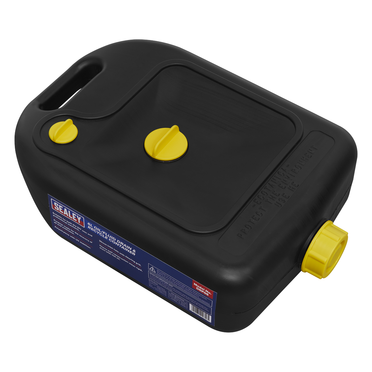 Oil/Fluid Drain & Recycle Container 6L DRP06