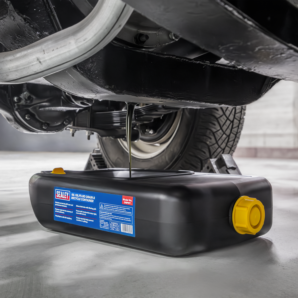 Oil/Fluid Drain & Recycle Container 10L DRP07