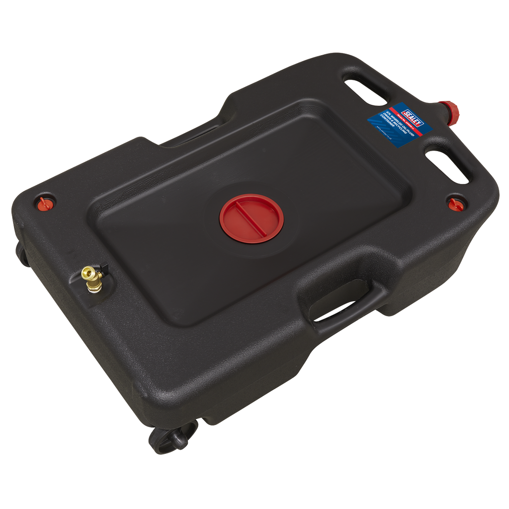 Oil/Fluid Drain & Recycling Container with Wheels 57L DRP09