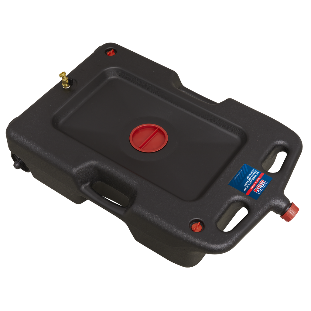 Oil/Fluid Drain & Recycling Container with Wheels 57L DRP09