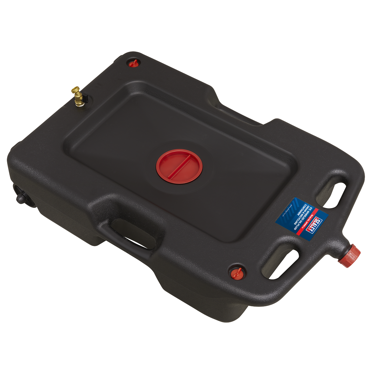Oil/Fluid Drain & Recycling Container with Wheels 57L DRP09