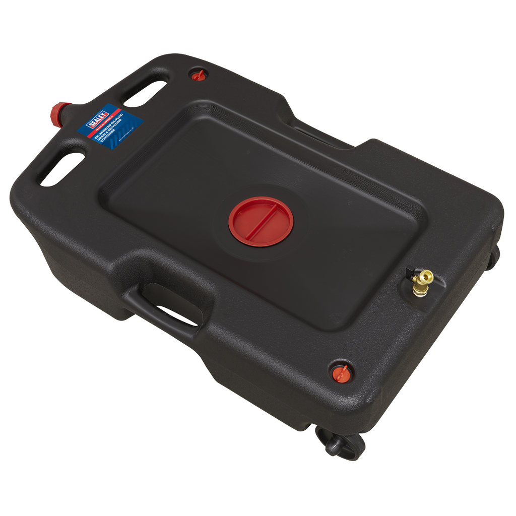 Oil/Fluid Drain & Recycling Container with Wheels 57L DRP09