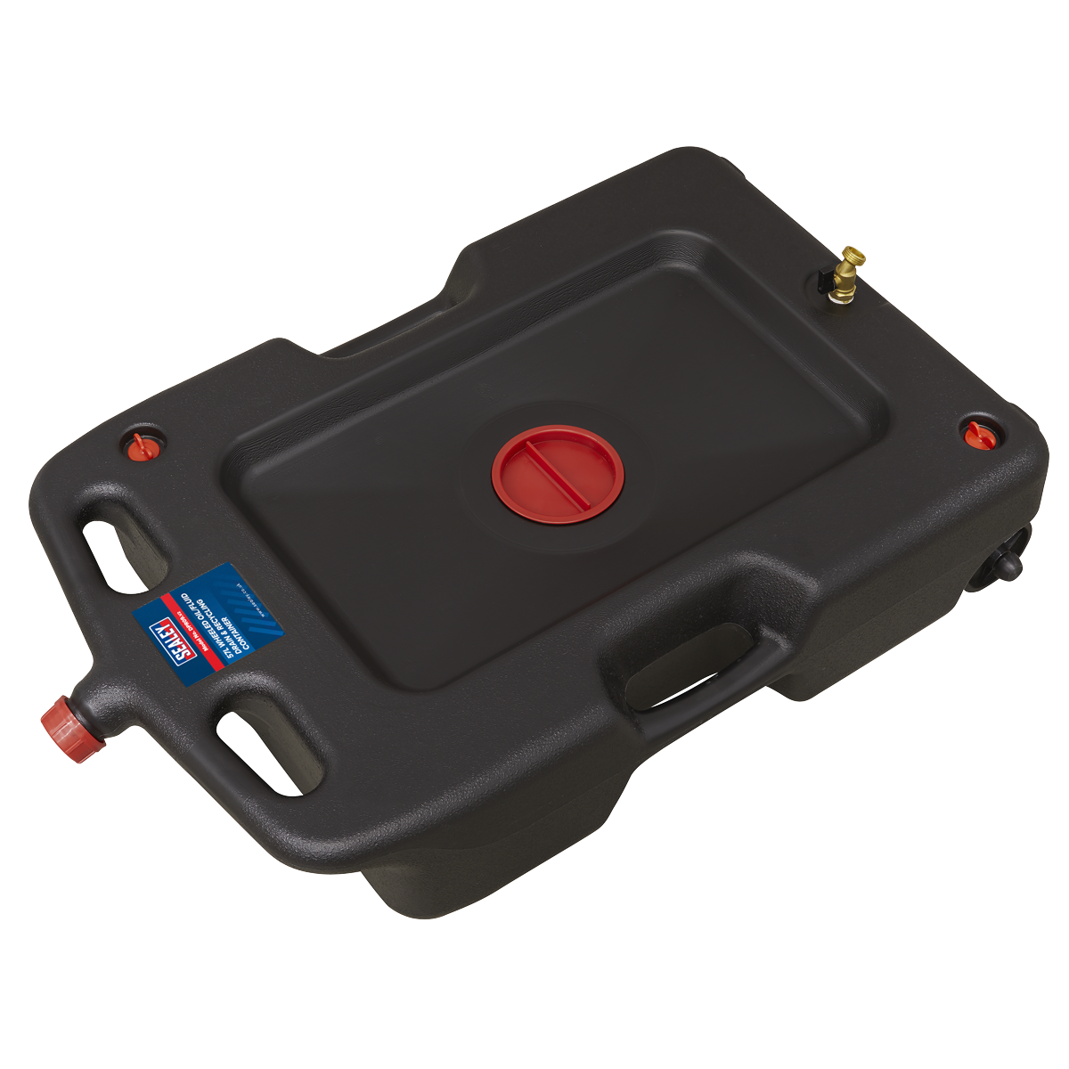 Oil/Fluid Drain & Recycling Container with Wheels 57L DRP09