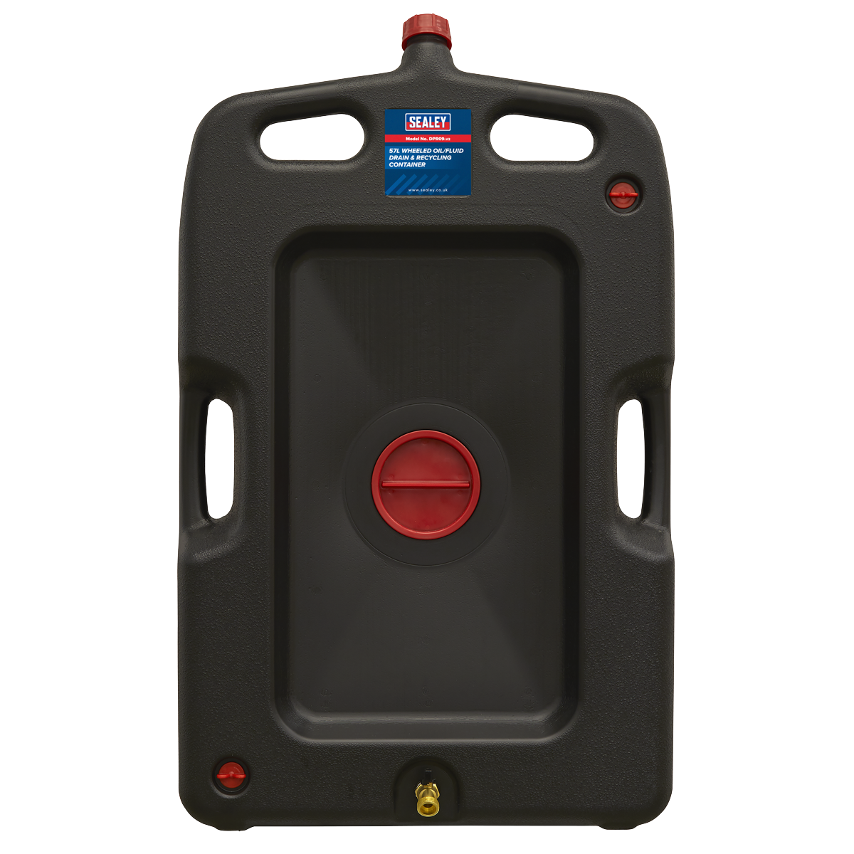 Oil/Fluid Drain & Recycling Container with Wheels 57L DRP09