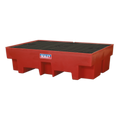 Polyethylene Barrel Bund/Spill Pallet 1220 x 820 x 330mm DRP12