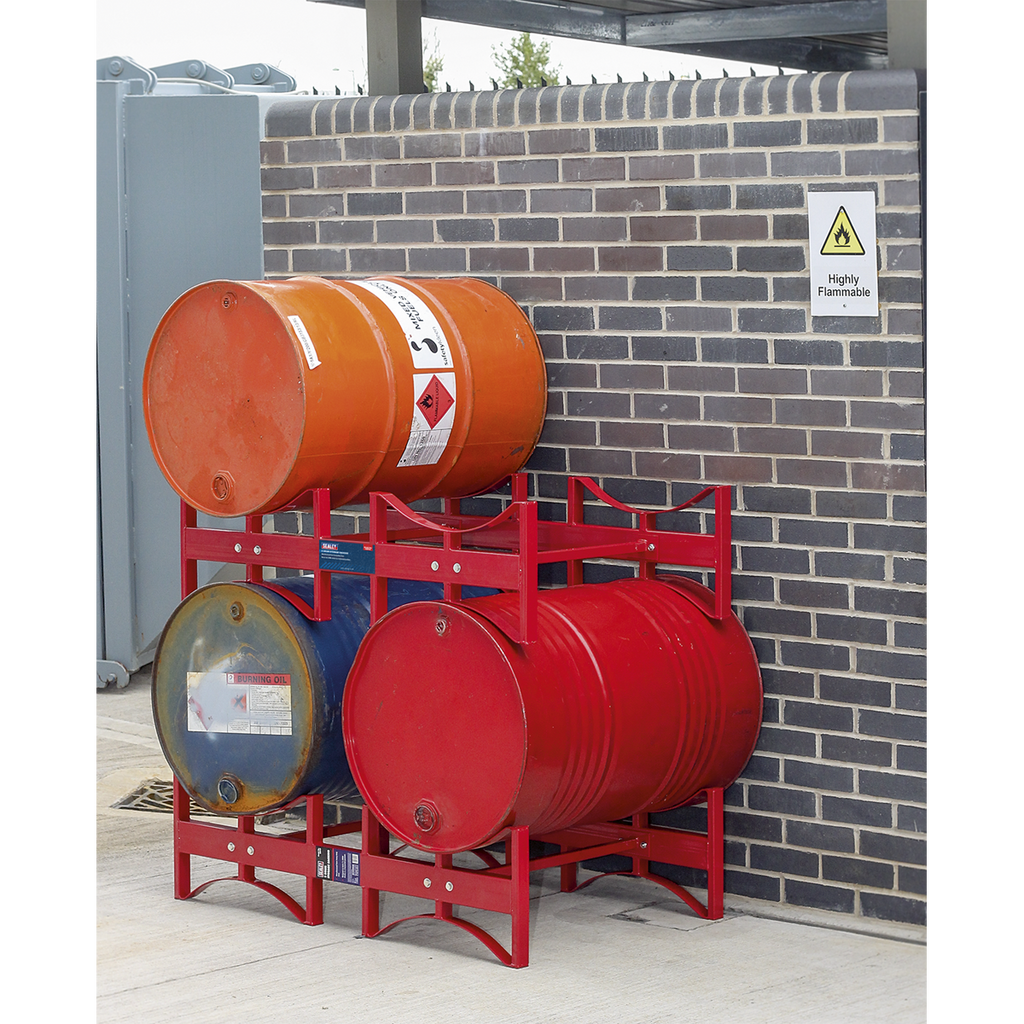 2 Drum Storage Racking DRP34