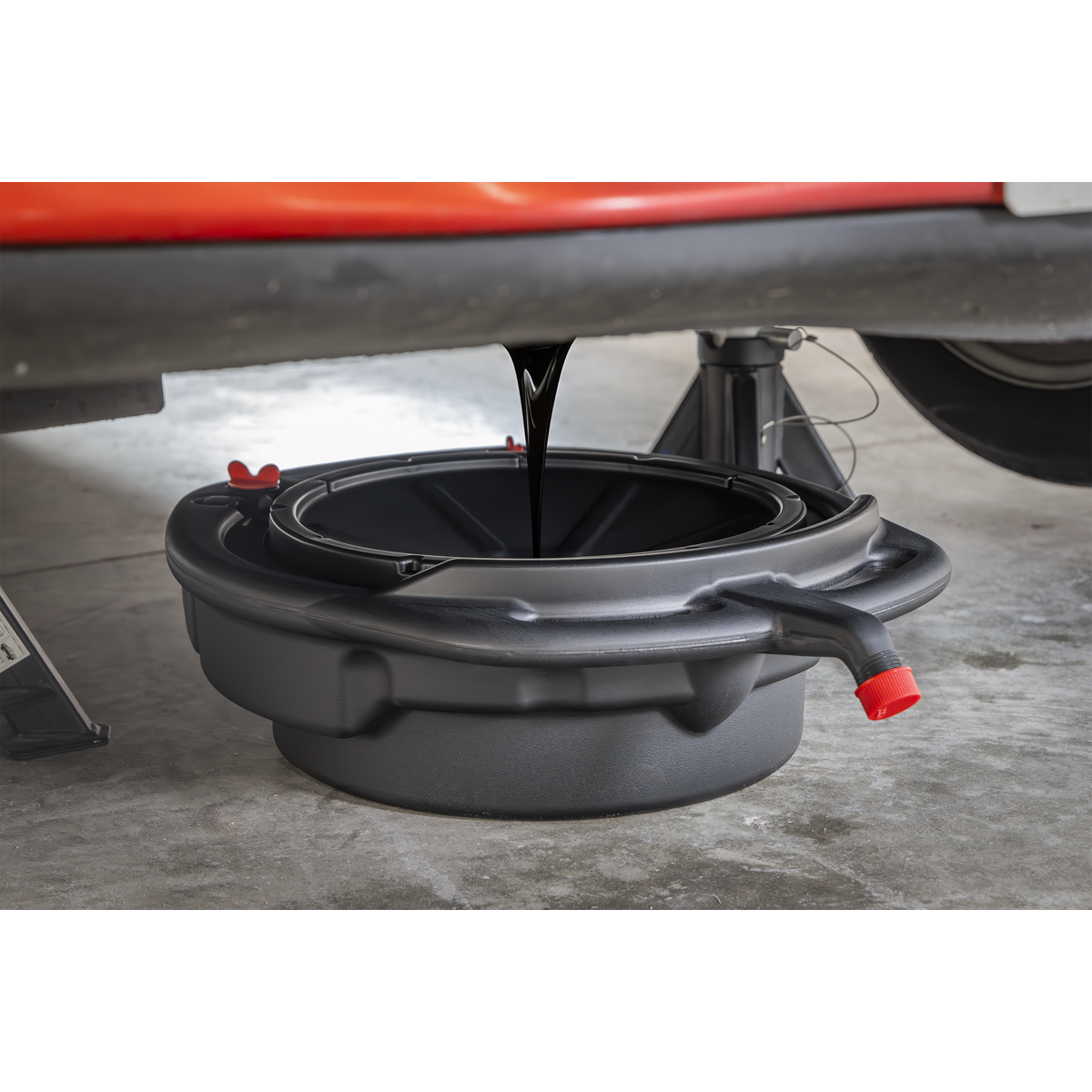 Oil/Fluid Drain Pan & Recycling Container 8L DRP38