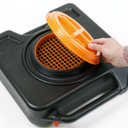 Oil/Fluid Drain & Recycling Container with Wheels 15L DRP44
