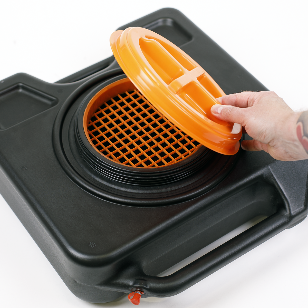 Oil/Fluid Drain & Recycling Container with Wheels 15L DRP44