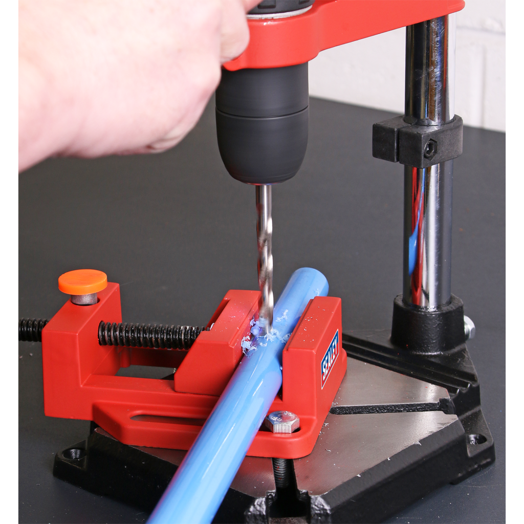 Drill Stand with Cast Iron Base 500mm & Vice 65mm DS01